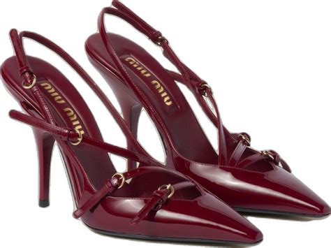 cherry red heels miu miu|miu miuu heels.